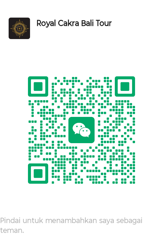 WeChat QR Code - Royal Cakra Bali Tour